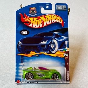 🎀 HOT WHEELS 2002 FIRST EDITION “MONOPOSTO” DIE CAST CAR 🔥 NEW IN PKG